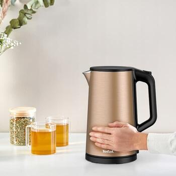 TEFAL tējkanna Double Layer, 1.5 L, zelta (KI583C)