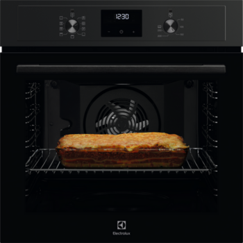Electrolux cepeškrāsns, iebūv., 72L, melna (EOF3H40TH)