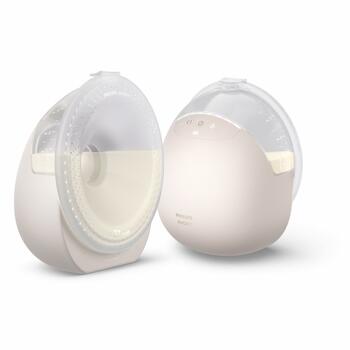 Philips Avent Natural Care dubultais brīvroku valkājamais krūts piena sūknis (uzlādējams) (SCF495/11)