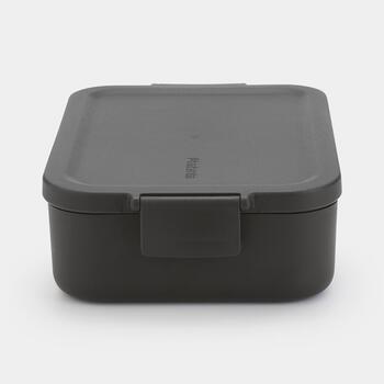 BRABANTIA Make & Take pusdienu kārba, vidēja, dark grey (202520)