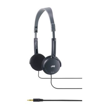 JVC austiņas ar vadu, melnas (HA-L50-B)