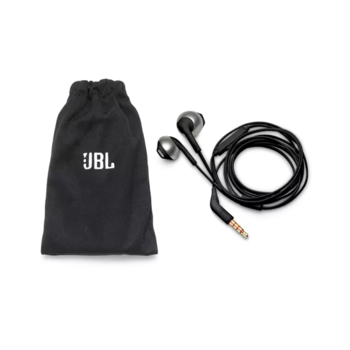 JBL Earbuds austiņas, melnas (JBLT205BLK)