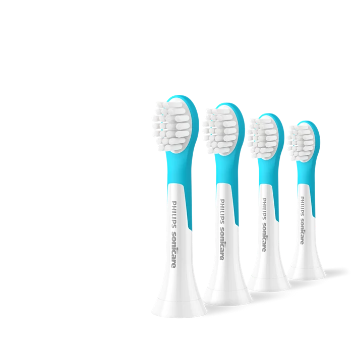 Sonicare for Kids zobu birstes uzgalis, 4 gab, 3+ gadi (HX6034/90)