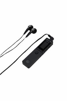 AIWA digitālais balss ierakstītājs, 16 GB, melns (DVR-A400)
