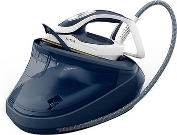 Prece ar Bojātu iepakojumu- TEFAL Pro Express Ultimate gludināšanas sistēma, 3000W, zila/balta (GV9720-B)