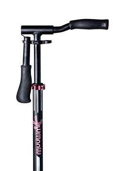 MUUWMI Aluminium Scooter PRO skrejritenis 250/215 mm, sarkans (AU 580)