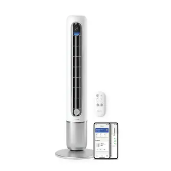 PHILIPS Series 7000 torņveida ventilators, balts (CX7550/00)