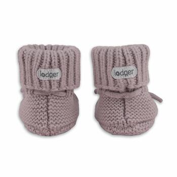 Lodger Slipper Merino vilnas čībiņas, Rose, 6-12m (SLM 107_6-12)