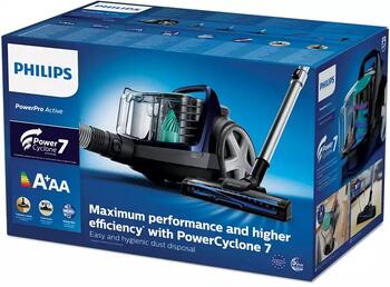 PHILIPS PowerPro Active bezmaisu putekļsūcējs, 900 W (FC9556/09)
