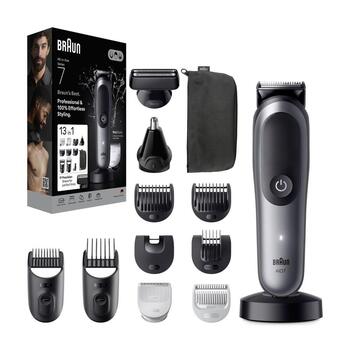 BRAUN Series 7 13-in-1 matu, bārdas un ķermeņa trimmeris (AIO7560)