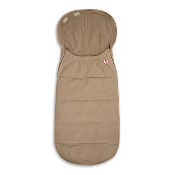 Lodger Mini BunkerTeddy vissezonas guļammaiss autokrēsliņiem, Beige (BKM 630)