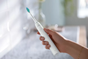 PHILIPS 2100 Sonic elektriskā zobu birste, balta (HX3651/13)