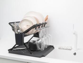 BRABANTIA saliekams trauku žāvētājs, liels, Dark Grey (139482)
