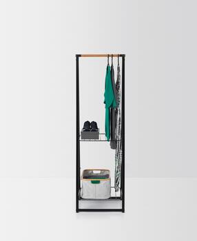BRABANTIA drēbju pakaramie 4gb, black (118647)