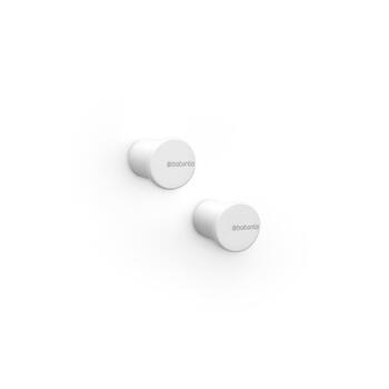 BRABANTIA MindSet dvieļu pakaramie, 2 gab., Mineral Fresh White (303425)
