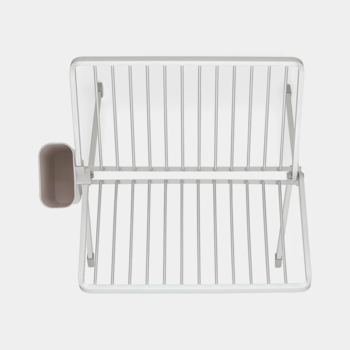 BRABANTIA saliekams trauku žāvētājs, light grey (139383)