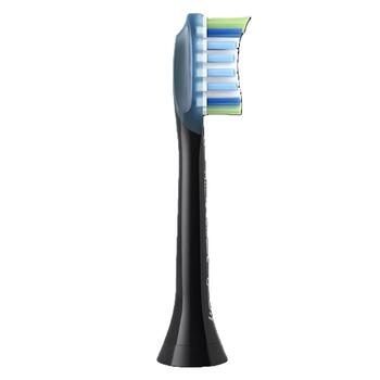 Sonicare C3 Premium Plaque Defence zobu birstes uzgaļi, komplektā 4 + 1 gab, melns (HX9045/88)