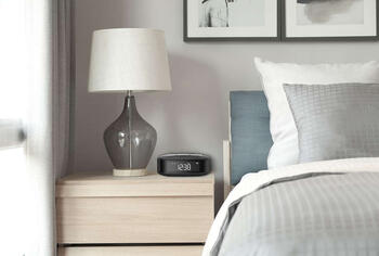 PHILIPS radio pulkstenis, melns (TAR3505/12)