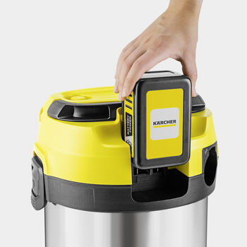 KARCHER WD 3 (1.628-575.0) putekļsūcējs+ akumulators (2.445-062.0) (WD 3 Promo)