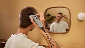 PHILIPS Hairclipper series 3000 Matu griešanas ierīce, pelēka (HC3722/15)