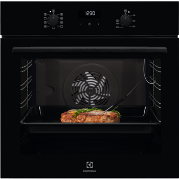 Electrolux cepeškrāsns, iebūv., 72 l, melna (EOE5C71Z)