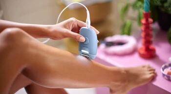 PHILIPS 4000. sērijas epilators ar vadu, zils (BRE247/00)