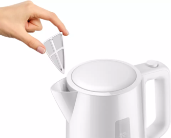 PHILIPS tējkanna 1.7 l, balta (HD9318/00)