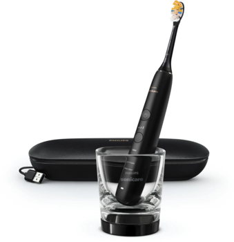 Sonicare zobu birste DiamondClean 9000 ar īpašu lietotni, melna (HX9911/17)