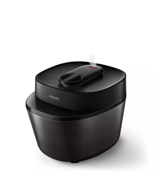 PHILIPS Katls ar paaugstinātu spiedienu, 1000W, melns (HD2151/40)