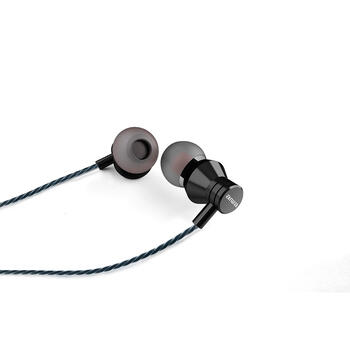 AIWA In-Ear stereo austiņas ar mikrofonu, melnas (USB) (ESTM-50USB-C/BK)