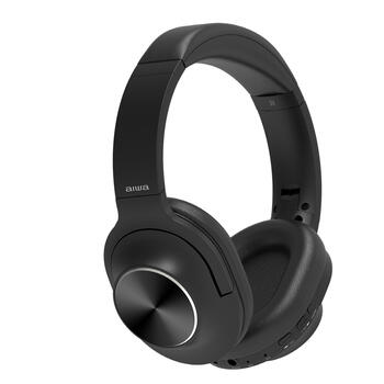 AIWA On-Ear bezvadu austiņas, melnas (HST-220BT)