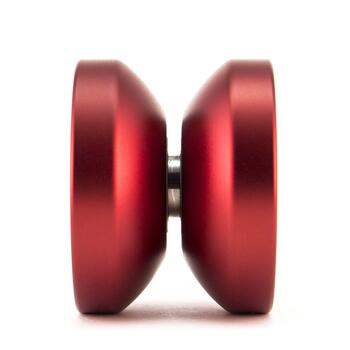 YoYoFactory YO-YO METAL DV888 rotaļlieta iesācējiem un profesionāļiem, sarkans (YO 027)
