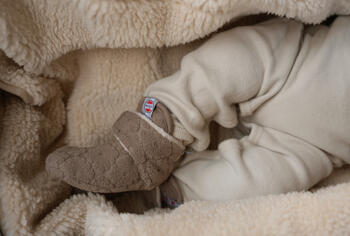 Lodger Slipper Folklore Fleece čībiņas, Buffalo, 12-18m (SLF 535_12-18)