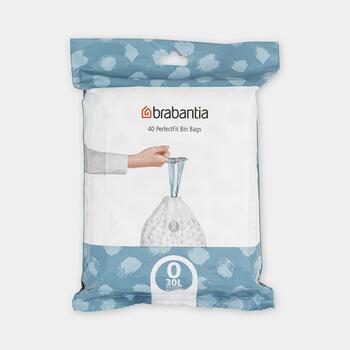 BRABANTIA atkritumu tvertņu maisiņi, 30 l, (O) (40 gab) (124846)