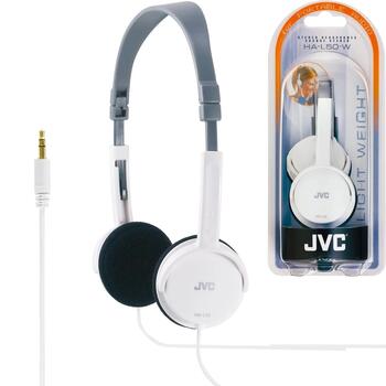 JVC austiņas ar vadu, baltas (HA-L50-W)