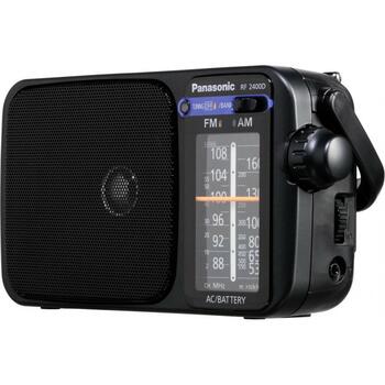 Panasonic portatīvais radio, melns (RF-2400DEG-K)