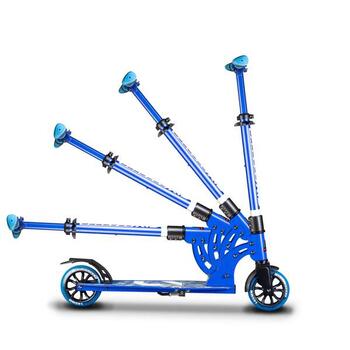 Six Degrees Aluminium Scooter skrejritenis 145 mm, zils (AU 585)