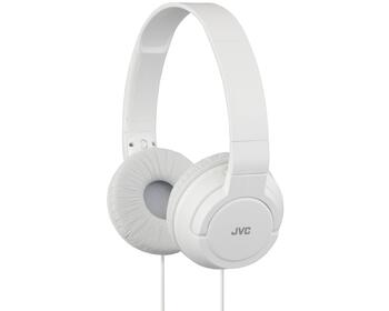 JVC austiņas ar vadu, baltas (HA-S180-W)
