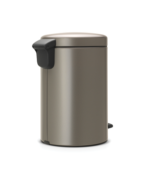 BRABANTIA atkritumu tvertne ar pedāli NewIcon, 12 l, Platinum (113628)