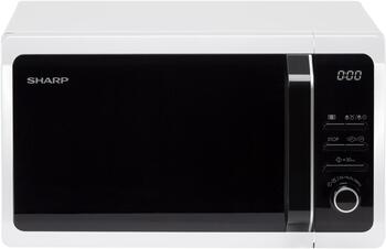 SHARP mikroviļņu krāsns, 20l, 800W balta (R243W)