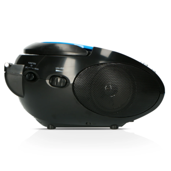 Lenco CD magnetola, zila/melna (SCD-24 Blue/Black)
