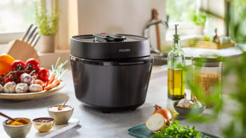 PHILIPS Katls ar paaugstinātu spiedienu, 1000W, melns (HD2151/40)