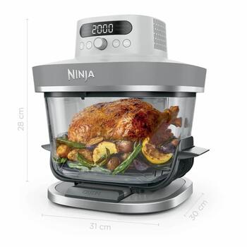 Ninja CRISPi PRO XL karstā gaisa fritieris, 5,7 l, 2050 W, balts. (AS090EUWH)