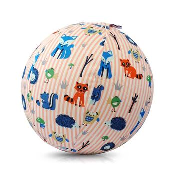 Bubabloon lateksa balons ar auduma pārvalku, Animal Stripes Pink (040390)