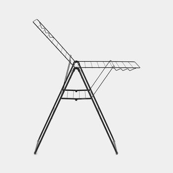 BRABANTIA HangOn veļas žāvētājs, 20m, Matt Black (403408)