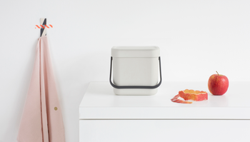 BRABANTIA aktritumu tvertne Sort & Go, 6L, Light Grey (213267)