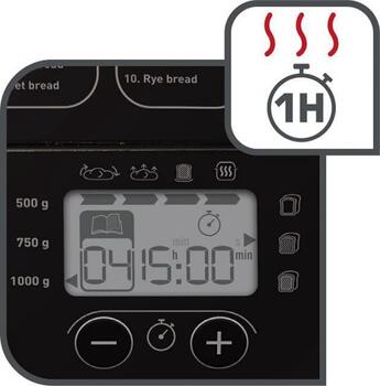TEFAL maizes cepšanas ierīce Pain Plaisir, 650W, melna (PF220838)