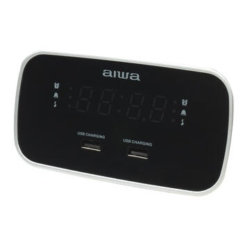 AIWA radio pulkstenis, sarkans (CRU-19RD)