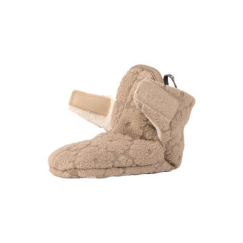 Lodger Slipper Folklore Fleece čībiņas, Beige, 12-18m (SL 630_12-18)