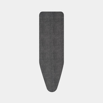 BRABANTIA gludināmā dēļa pārvalks, 124x38 cm, Denim Black (B) 4mm+ 4mm filcis (130885)